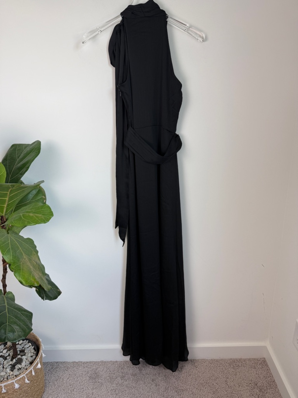 SACHIN & BABI black KAYLA GOWN 0 - Picture 5 of 7